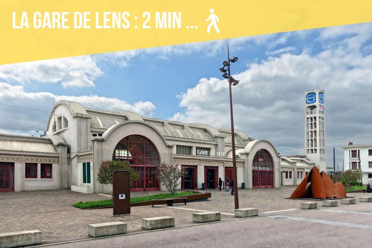 L'Aparte - Centre Ville Lens - Gare Bagian luar foto